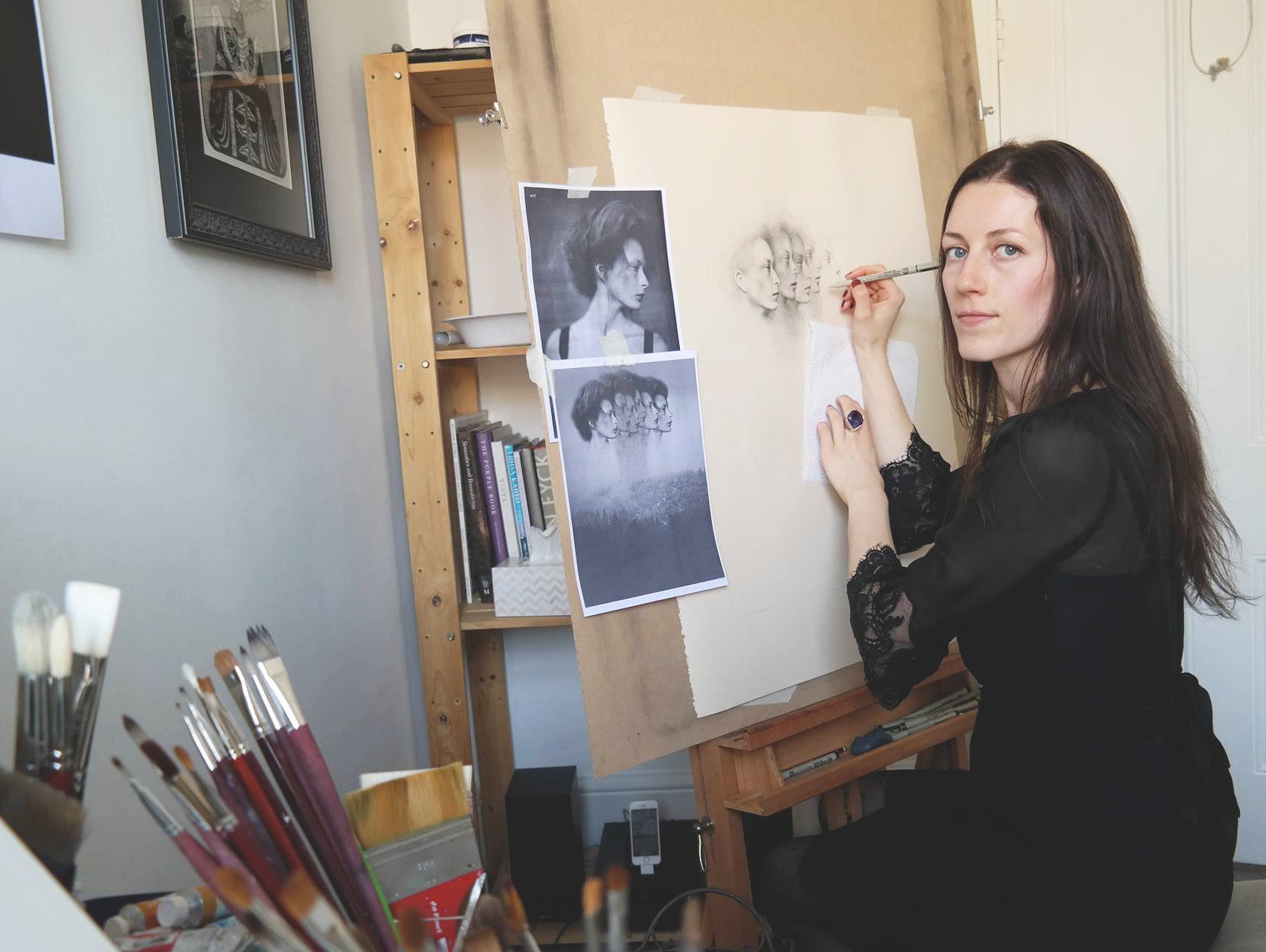 Lucy Hardie's intricate illustrations connect two worlds