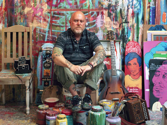 Tim Kerr talks DIY, skate punk and 60s' style paintings