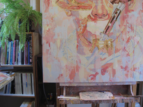 Sam Octigan’s surreal collages draw on the metaphor of shedding skin.