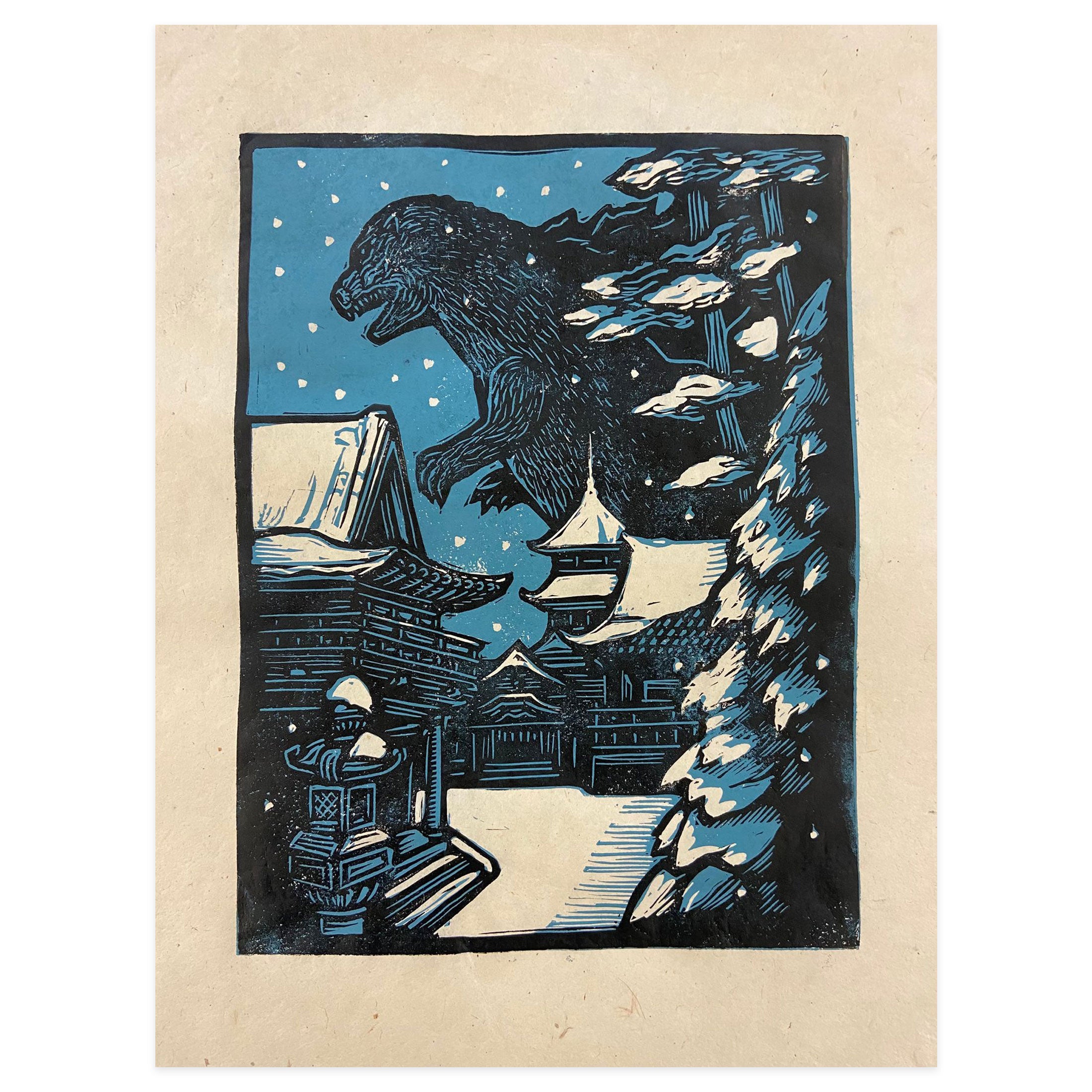 Brian Reedy - Godzilla in Winter