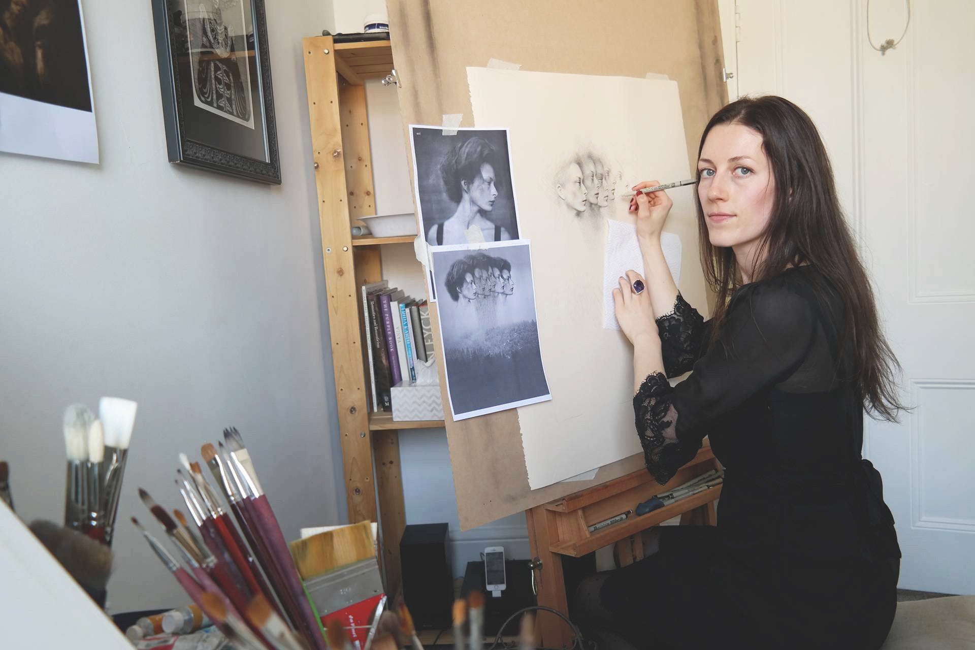 Lucy Hardie's intricate illustrations connect two worlds