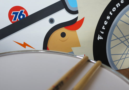 Peter Bakacs' Mid Century Pop Paintings