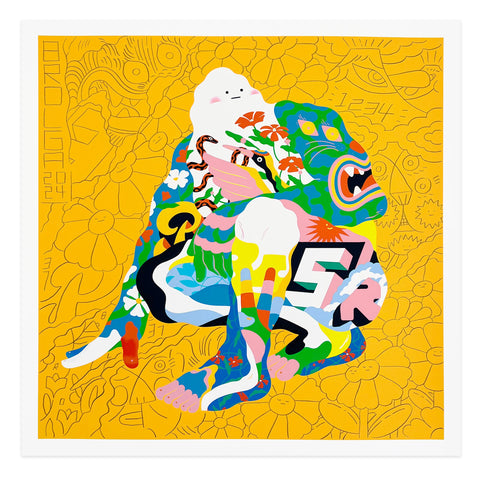 Bangkok Crouching Man (embellished edition)