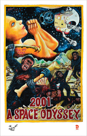 2001: A Space Odyssey by Farkira