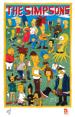 The Simpsons by Magasco