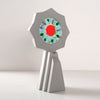 Flower Monolith - Orange Galaxy