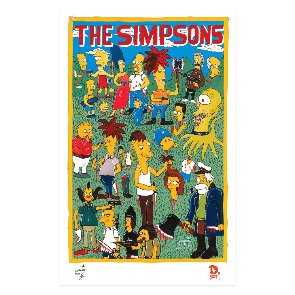The Simpsons by Magasco
