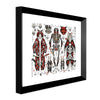 Samurai Flash Print