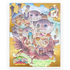 Castle on the Move (Howl's Moving Castle) (gold foil)