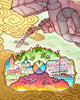 Castle on the Move (Howl's Moving Castle) (gold foil)