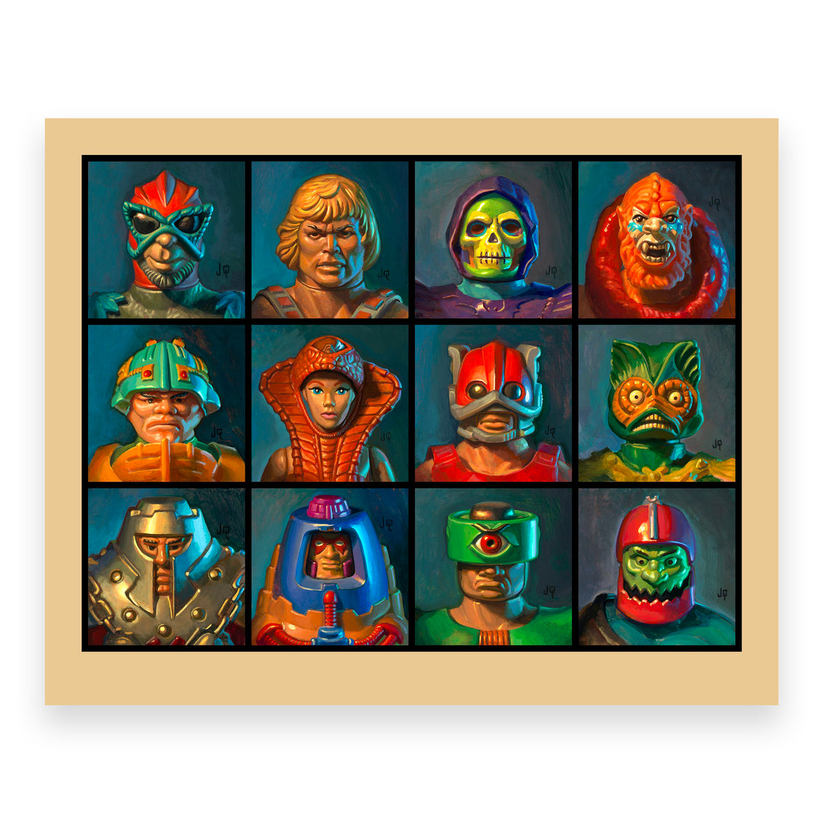 Warriors (Masters of the Universe) by Jonathan Queen – Art Print at Outré Gallery Melbourne