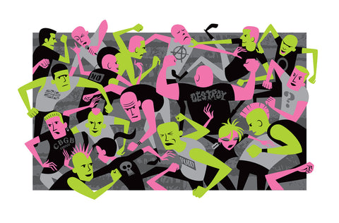 Live From the Pit II (pink and green)