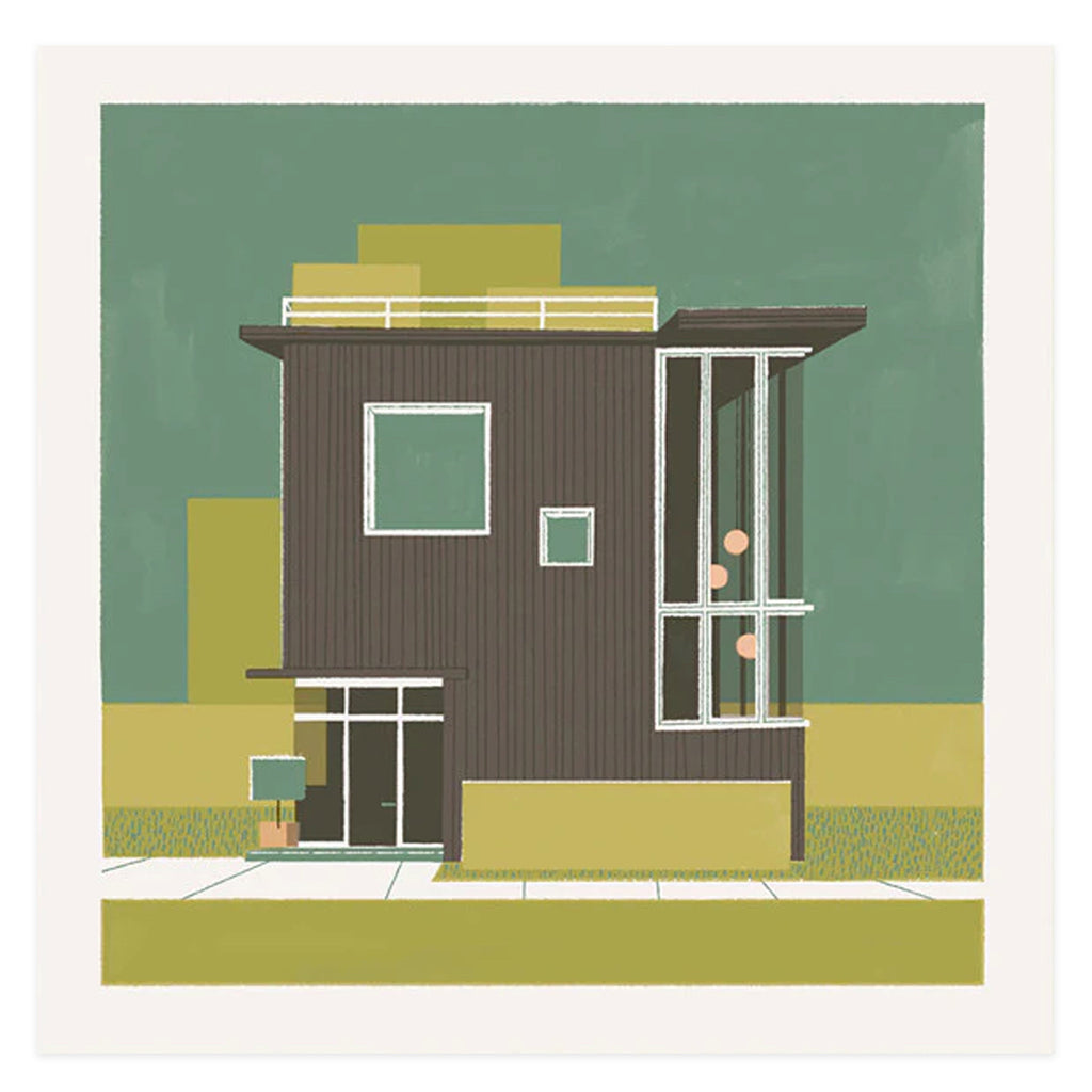 Geometric House - Flat Roof