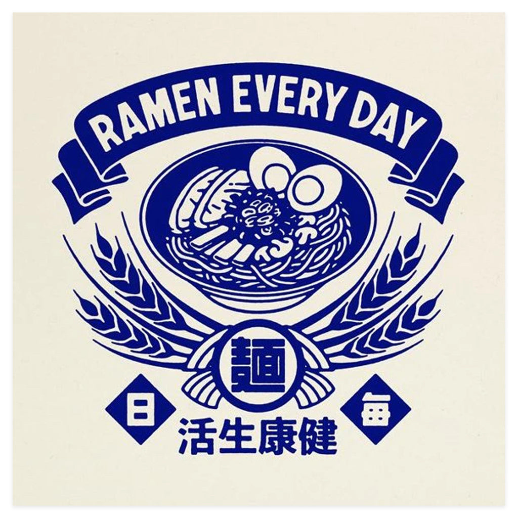 Ramen Everyday (blue and white)