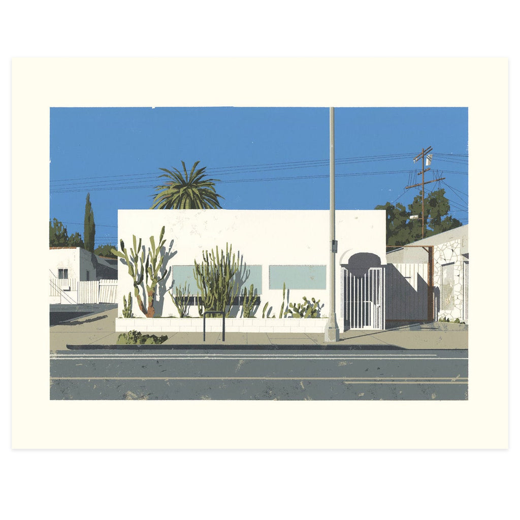 Cacti on York (larger silkscreen edition)