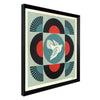 Geometric Dove - Black