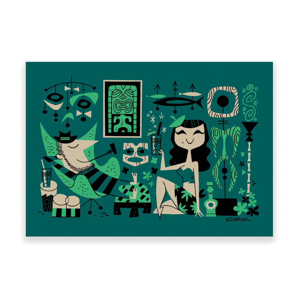 Tiki Art Prints, Mugs & Retro Lowbrow Art | Outré Gallery