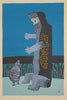 'Mountaineer and Bird' by Umetaro Azechi