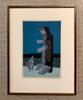 'Mountaineer and Bird' by Umetaro Azechi