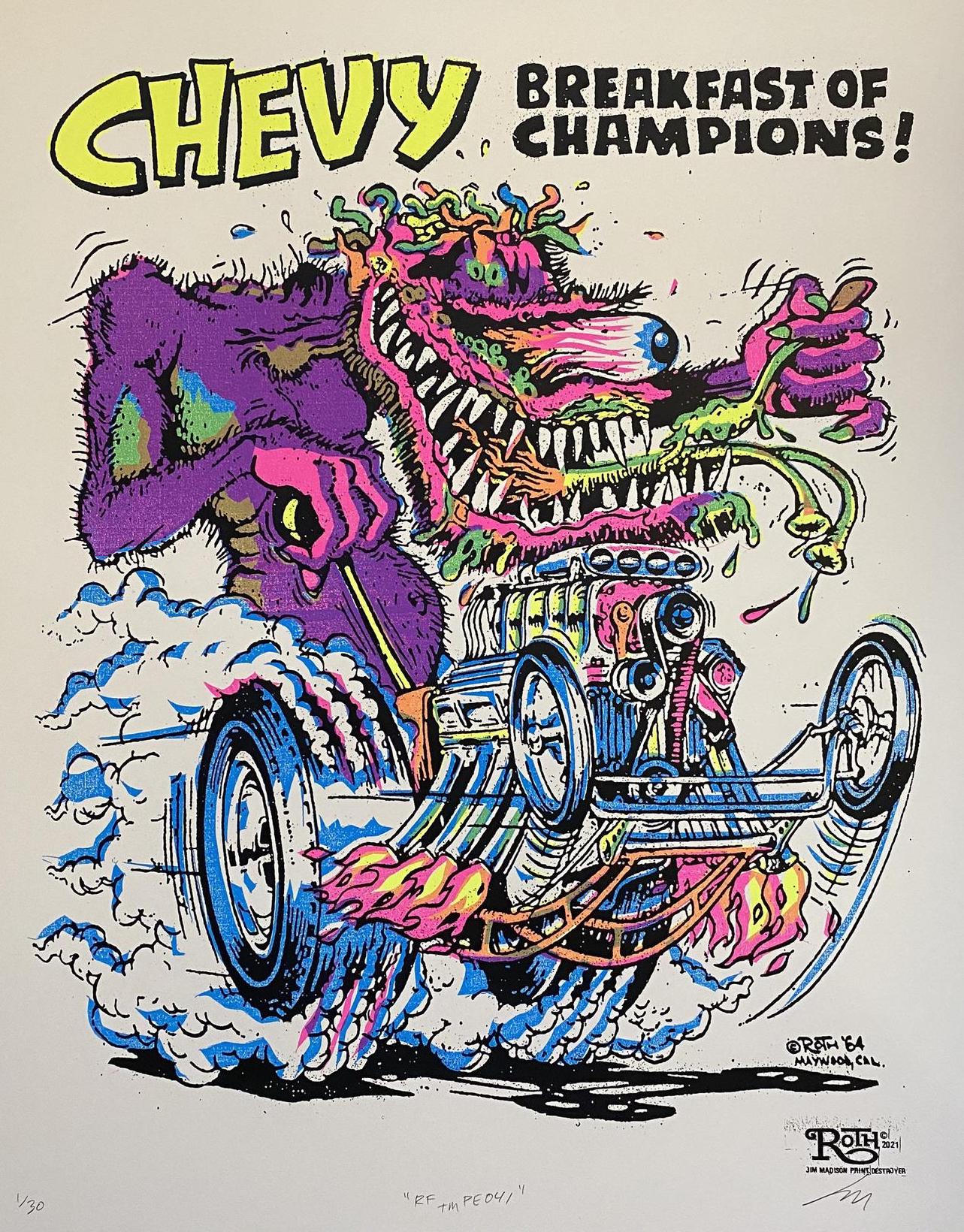 Ed Roth Art Chevy