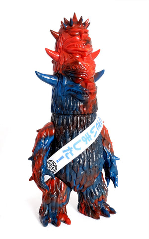 Kaiju Kanda - red & blue marble