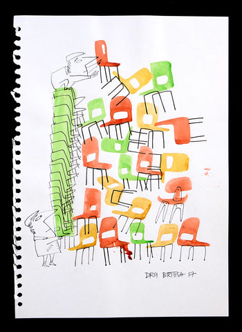 Stacking Chairs no.1