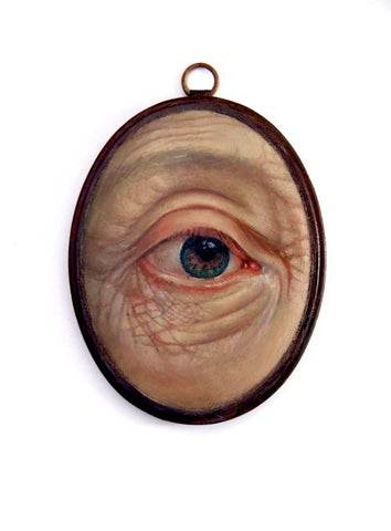 Portrait of a woman, inspired by a portrait of Christian Seybold