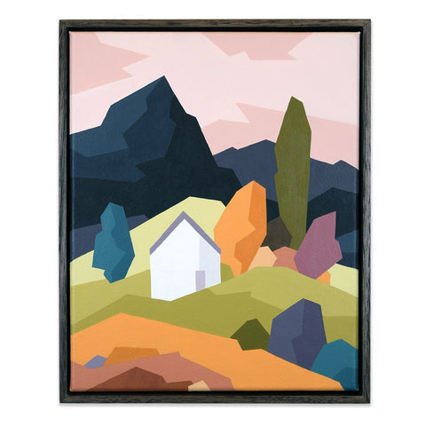 House on Ridge Study