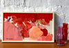 'Red and Pink Abstract' by Hans Osswald