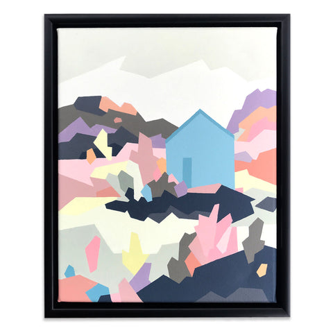 Little blue house