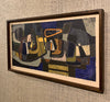 'Untitled' (Abstract lithograph) by Nils Wedel