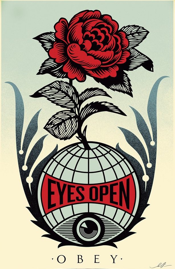 Obey Eyes Open – Outré Gallery