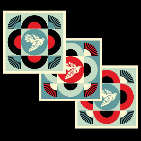 Geometric Dove (set of 3 prints)