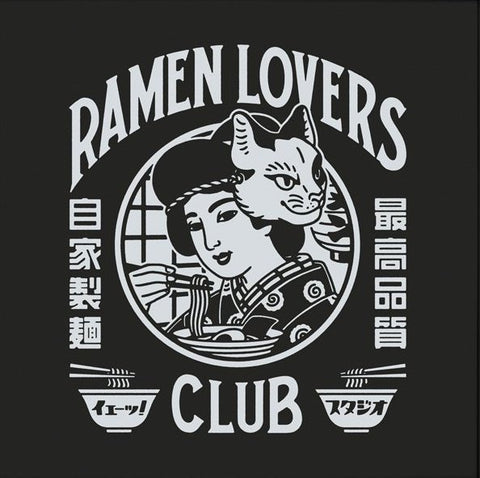 Ramen Lovers Club (lady) (black paper edition)