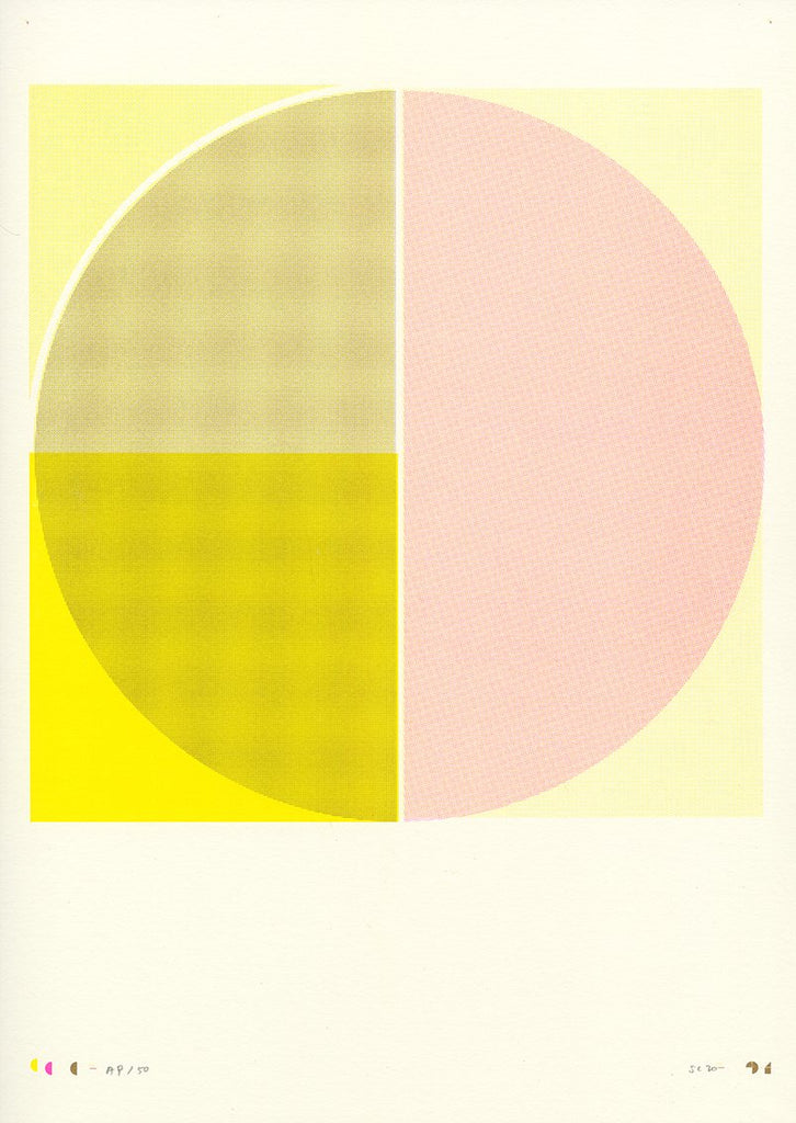 SC 91 (yellow pink cream circle)
