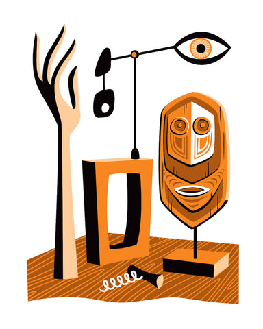 Still Life With Corkscrew