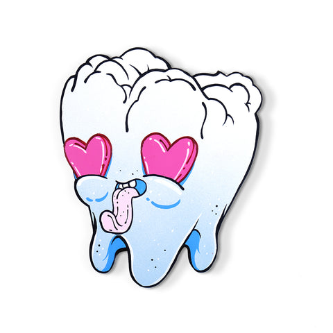 Tooth (Blue Heart Eyes)