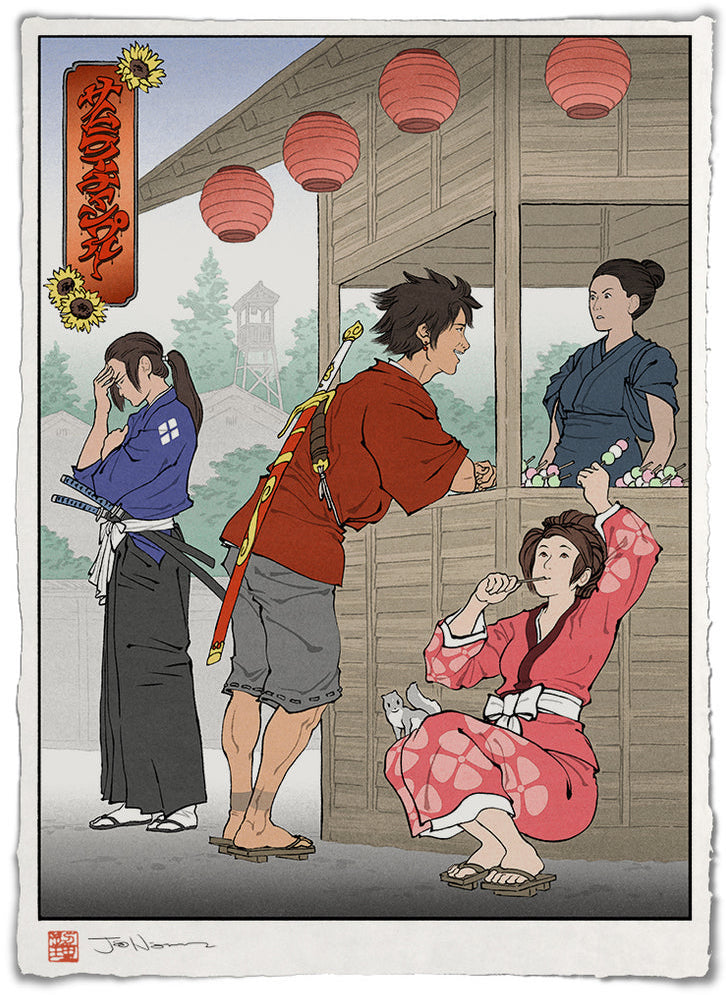 Trio of Outsiders (Samurai Champloo)