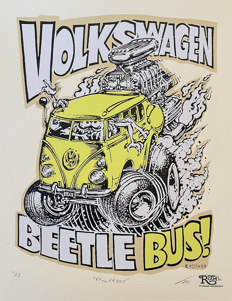 Volkswagen Beetle Bus (yellow) (RF TM PE 057)