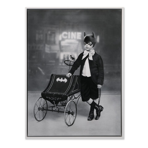 Boy and Batmobile