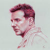 Avery (Bradley Cooper) (original artwork)