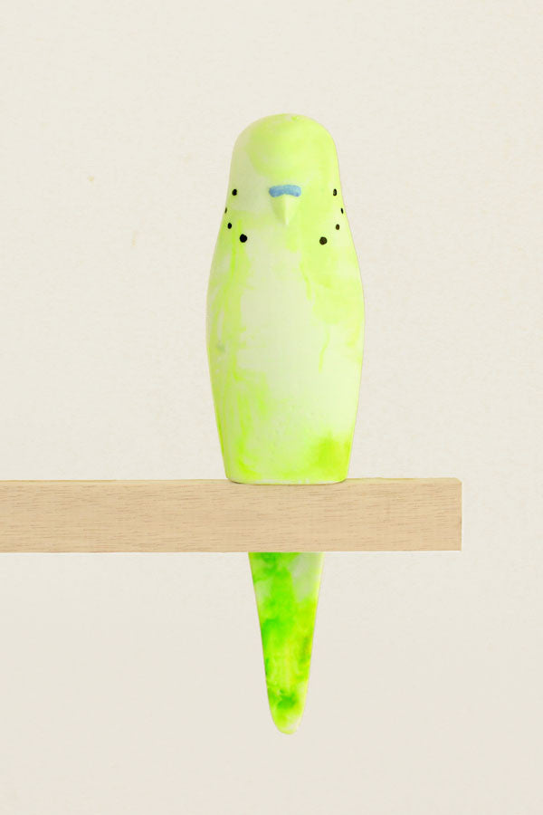 Resin Budgerigar - 'Bobby'