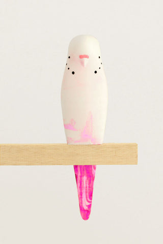 Resin Budgerigar - 'Pretty'