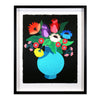 Blue Vase at Night