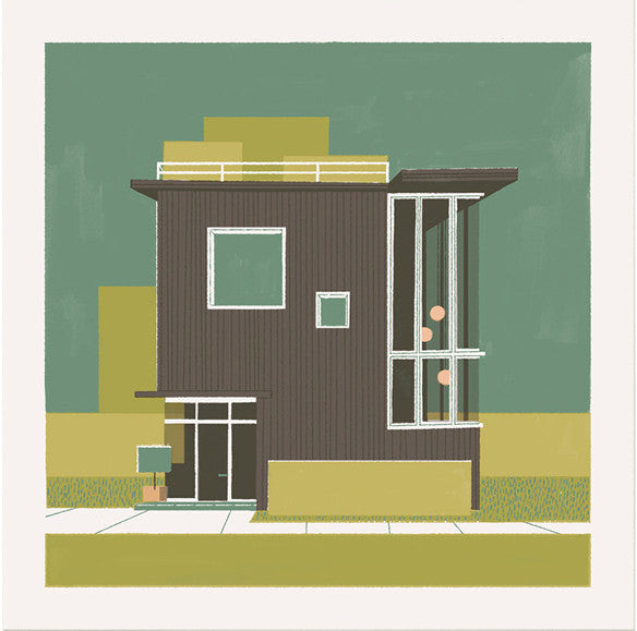 Geometric House - Flat Roof