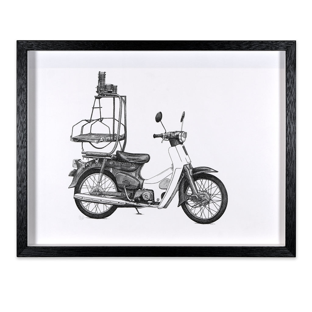 Food Delivery Scooter