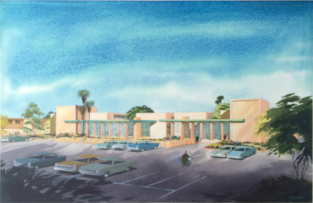 Mid Century Commercial Building