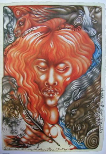 Night Flame (Original Swiss Print)