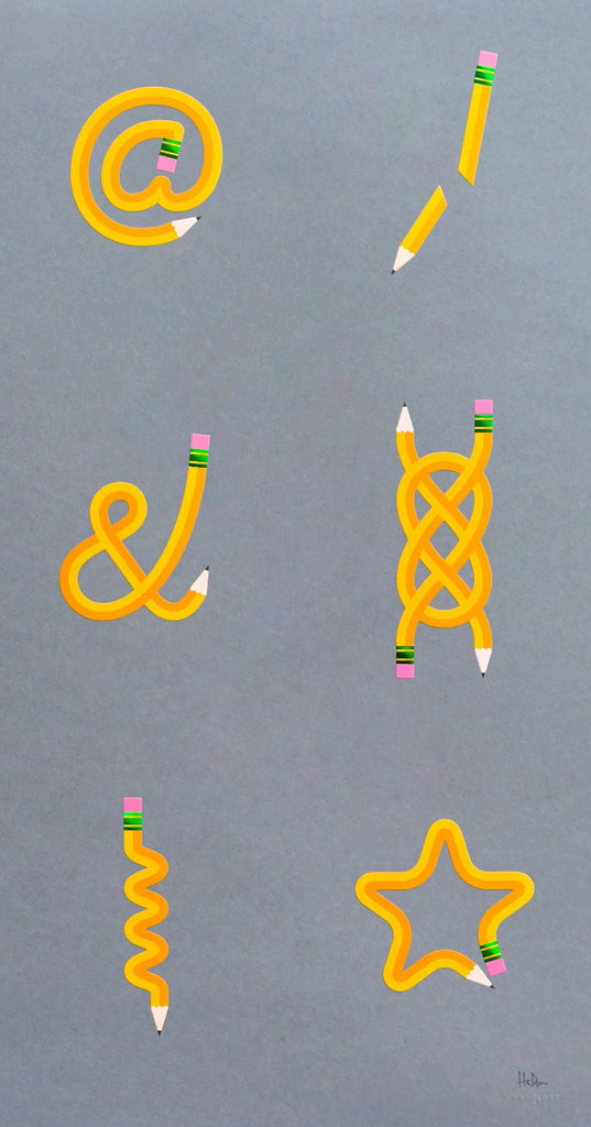 Pencil Me In 6-Up - @