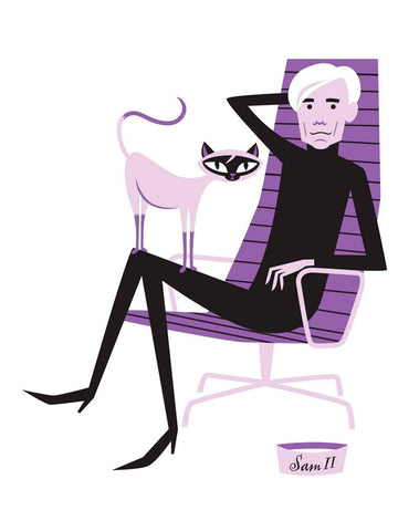 Sam II (with Andy Warhol)